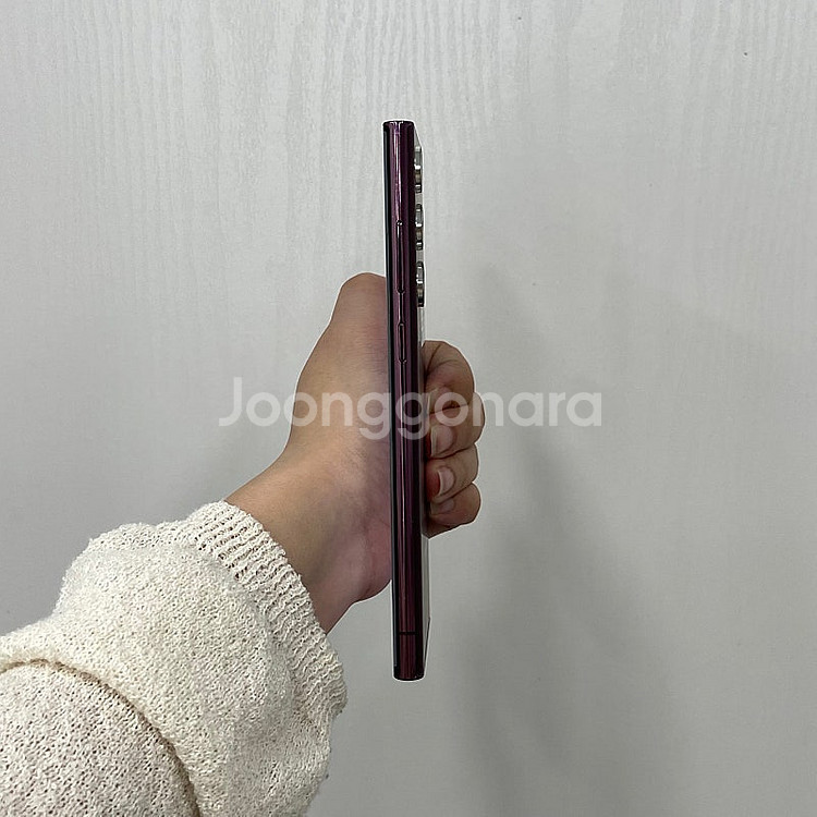 06248 갤럭시S22울트라 버건디 256GB 부산 중...--7