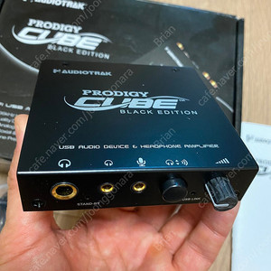 오디오트렉 프로디지 큐브 블랙 에디션 USB DAC 판매