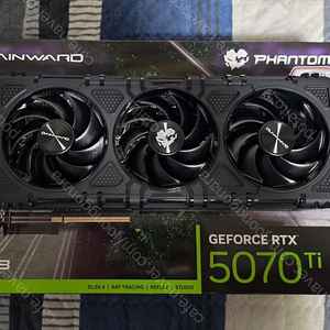 GAINWARD 지포스 RTX 5070 Ti 팬텀 D7 16GB