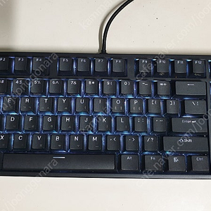 앱코 KN01 유선 무접점 45g 키보드 블랙