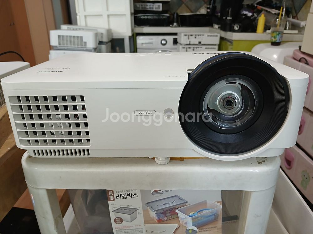 단초점벤큐레이저빔프로젝터500시간사용품LW820ST--1