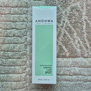 아오와 컨트롤 클리어 스팟 30ml 미개봉 새상품