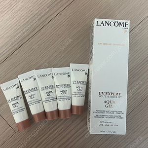 랑콤 아쿠아젤 선크림 50ml+50ml