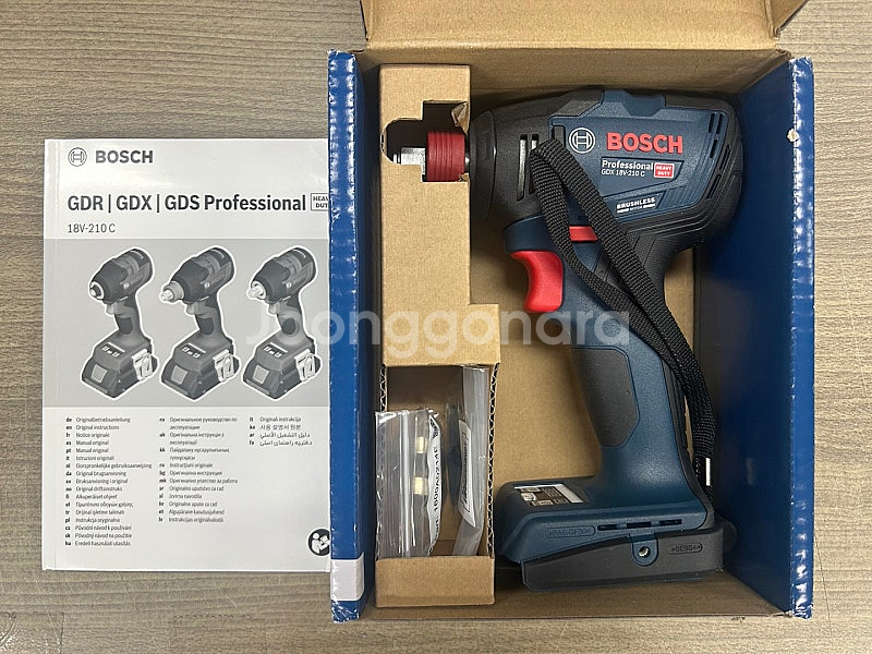 보쉬 GDX18V-210C 임팩트 드라이버 렌치 베어툴...--1