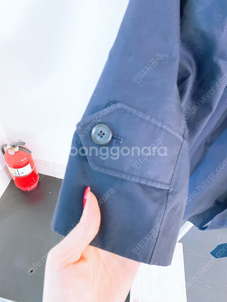 (정품)닥스캐시미어내피포함트렌치코트(남성용95)--2