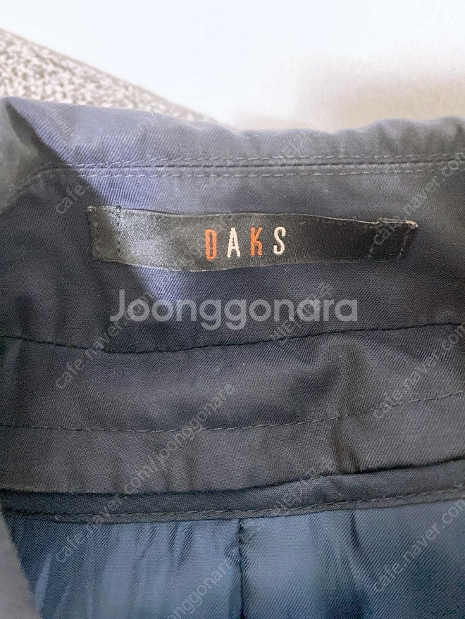 (정품)닥스캐시미어내피포함트렌치코트(남성용95)--8