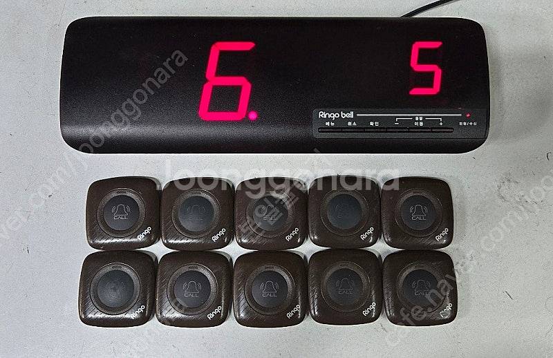 링고벨제품 무선호출벨 팝니다 GSR-2 1대 방수벨 G...--0
