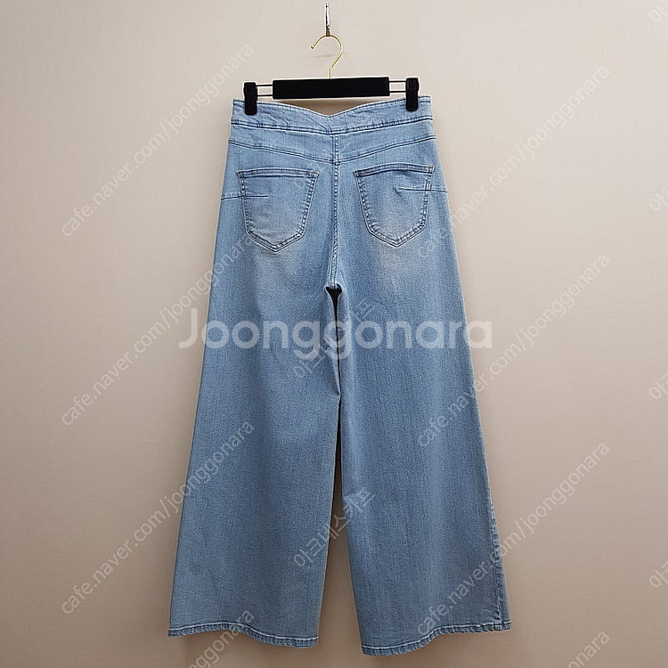한섬 마인 2021 연청 와이드 플랩포켓 데님 팬츠 S...--4