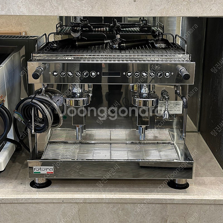 포투라 F100 2그룹 업소용 중고커피머신 반자동커피머...--0