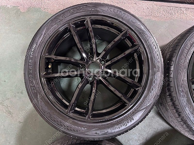 [판매] BMW 5시리즈 662m 18인치 휠타이어 판...--4