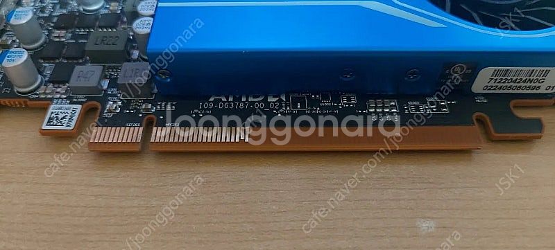 라데온 프로 W6400 1슬롯 무전원 그래픽카드--2