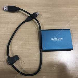 삼성 외장하드 T5 500기가