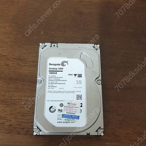 씨게이트 하드디스크 HDD 1TB 데스크탑용 ST1000DM003 판매해요