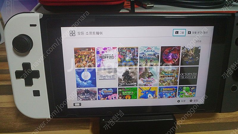 [부산] 닌텐도 스위치 512기가(삼성 SD카드 장착)...--5