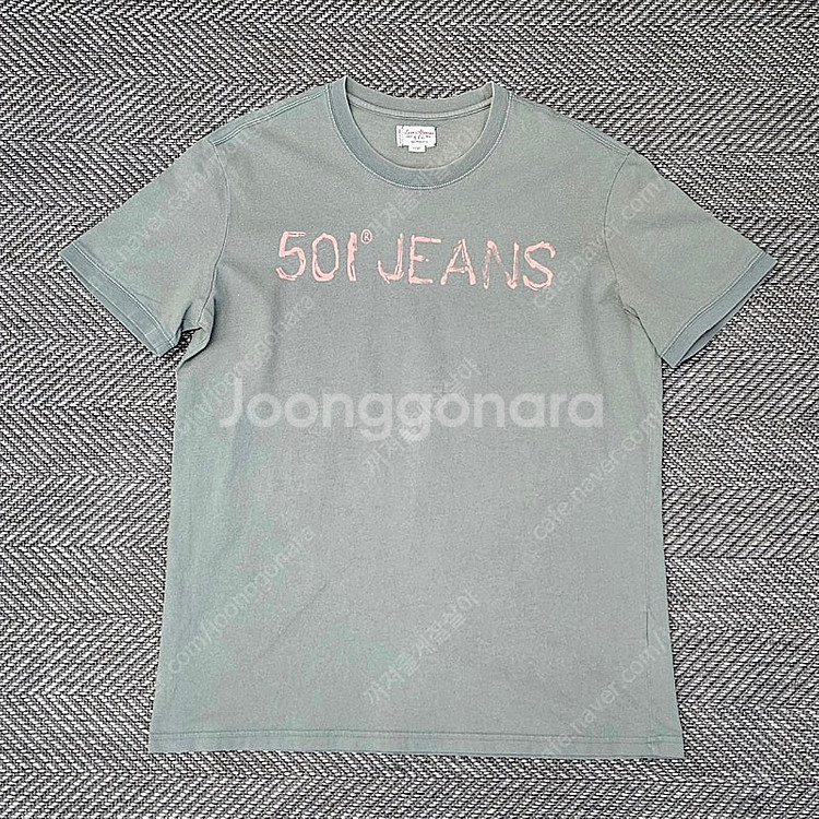 리바이스 반팔 면티 남자100--0
