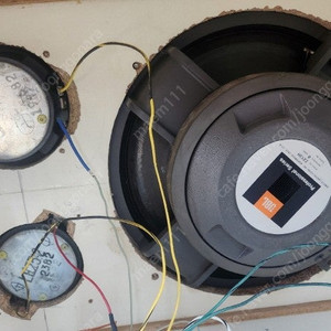 JBL 4312우퍼/중음/고음유닛