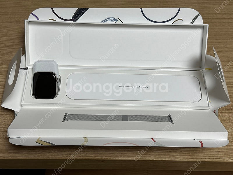 애플워치8 45mm 스테인리스 실버 셀룰러--0