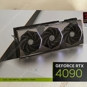 [24년7월구매] MSI RTX4090 슈프림 그래픽카드 판매합니다.