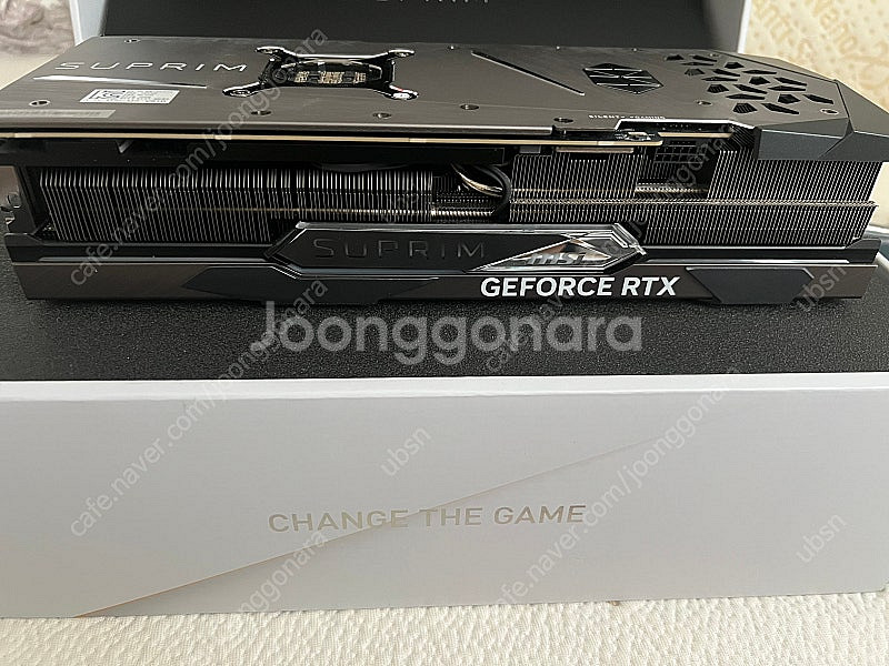 [24년7월구매] MSI RTX4090 슈프림 그래픽카...--2