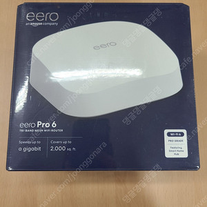 (택포 미개봉) eero Pro 6 트리밴드 메시 와이파이 라우터