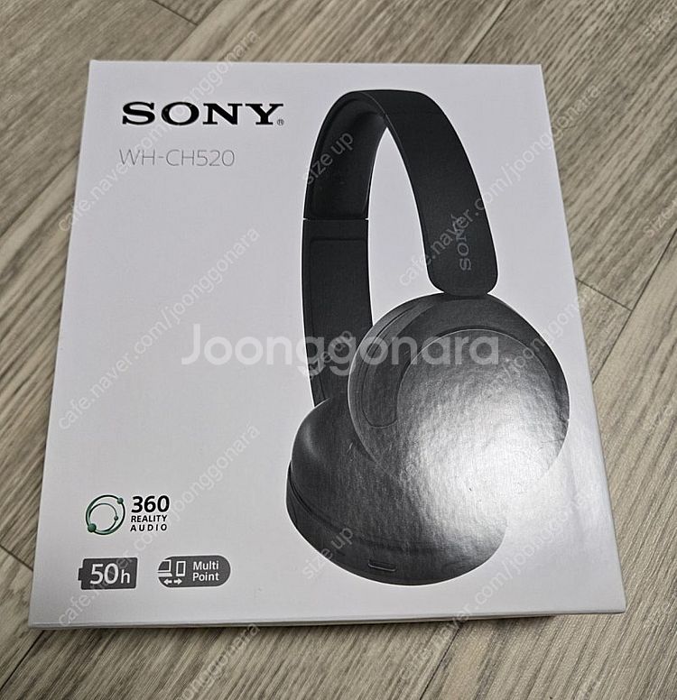 SONY WH-CH520 헤드폰 새상품 판매합니다--0