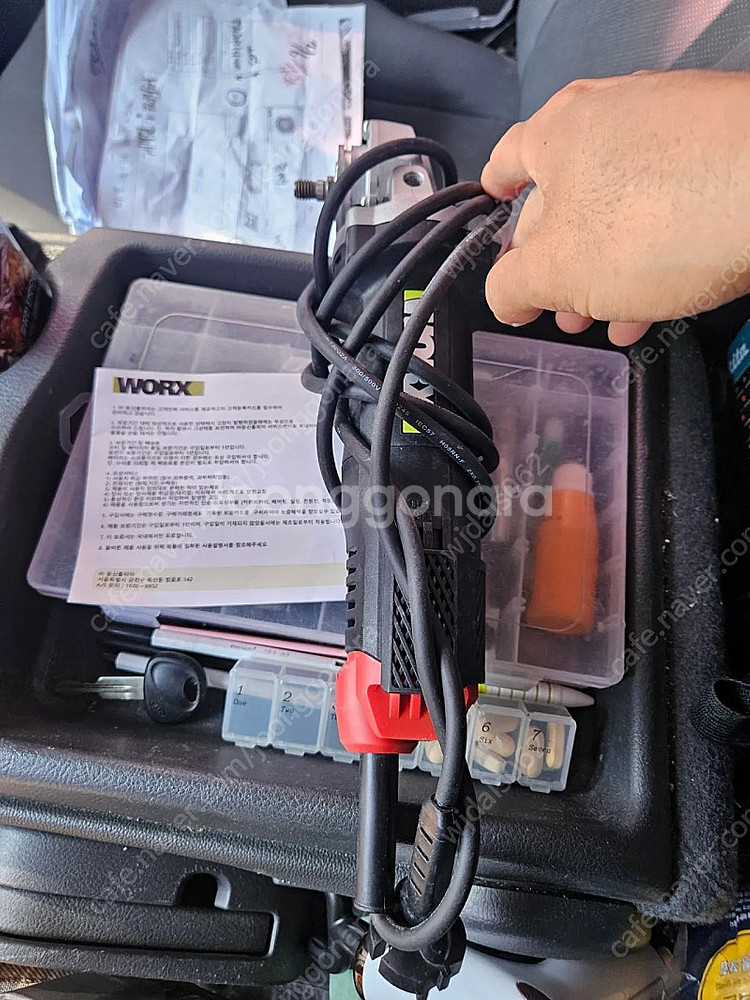 웍스 그라인더 wu980b 브러쉬리스 4인치--1