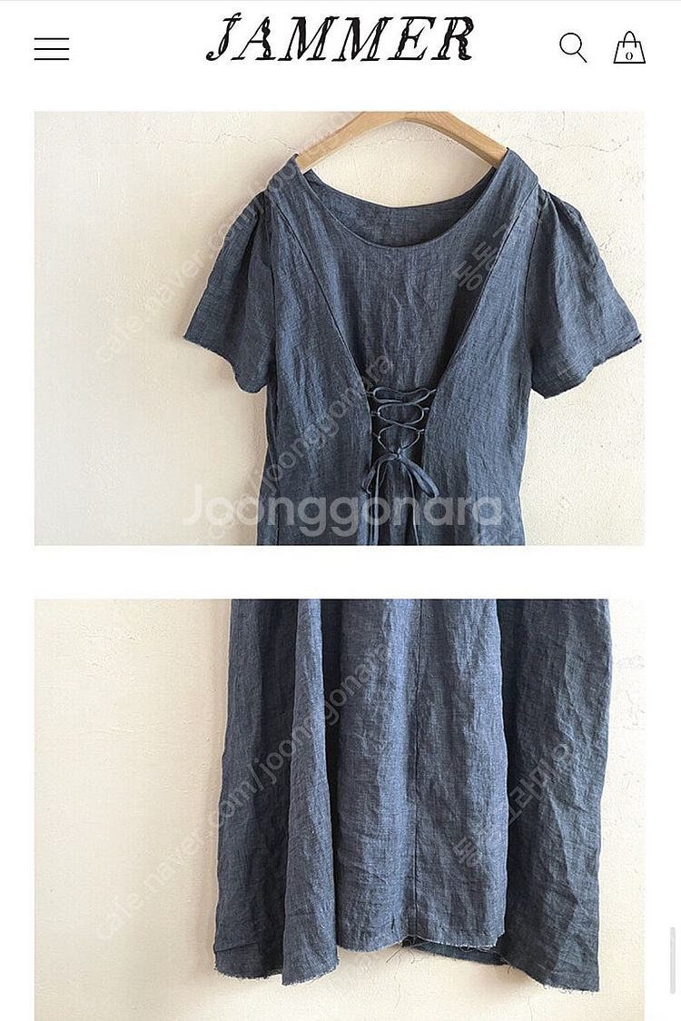 잼머의집 드레스 Amanda empire dress--2