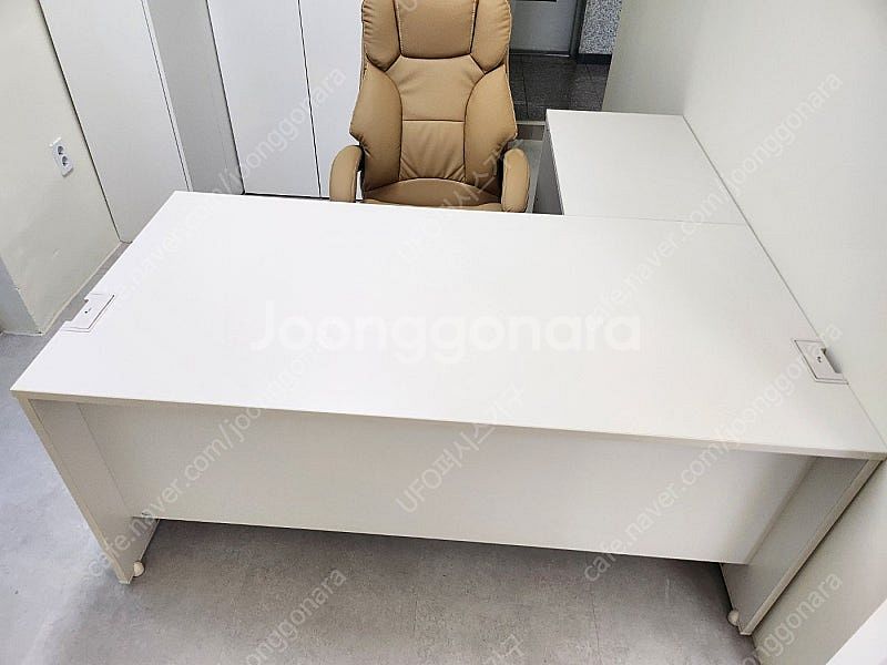 퍼시스 책상세트,슈퍼테크 책상+서랍 +사이드세트 ㄱ자 ...--5