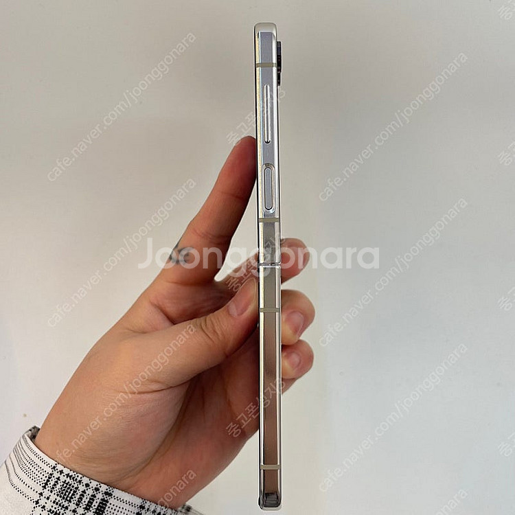 89096(울산중고폰) 갤럭시Z플립5 크림 256GB ...--6