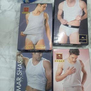 오마샤리프 남자런닝 팬티 4세트 새상품 무료배송