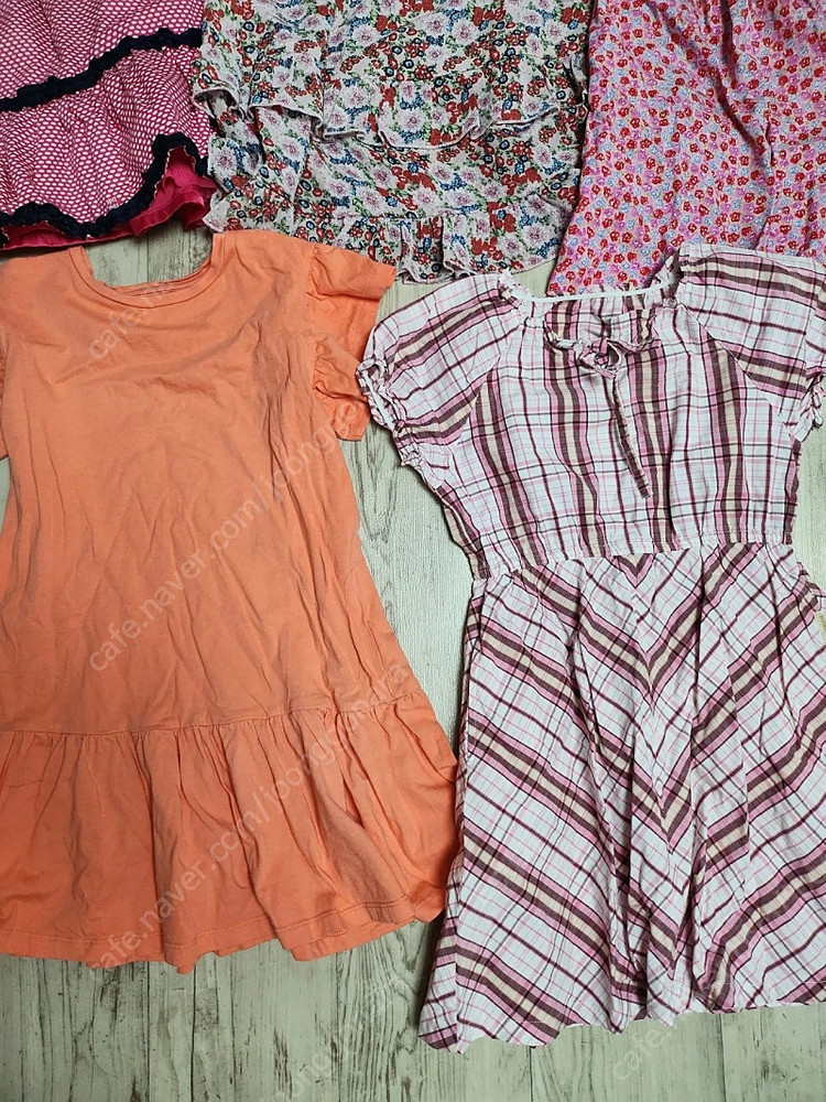 120사이즈 여아 여름원피스 일괄 이미지