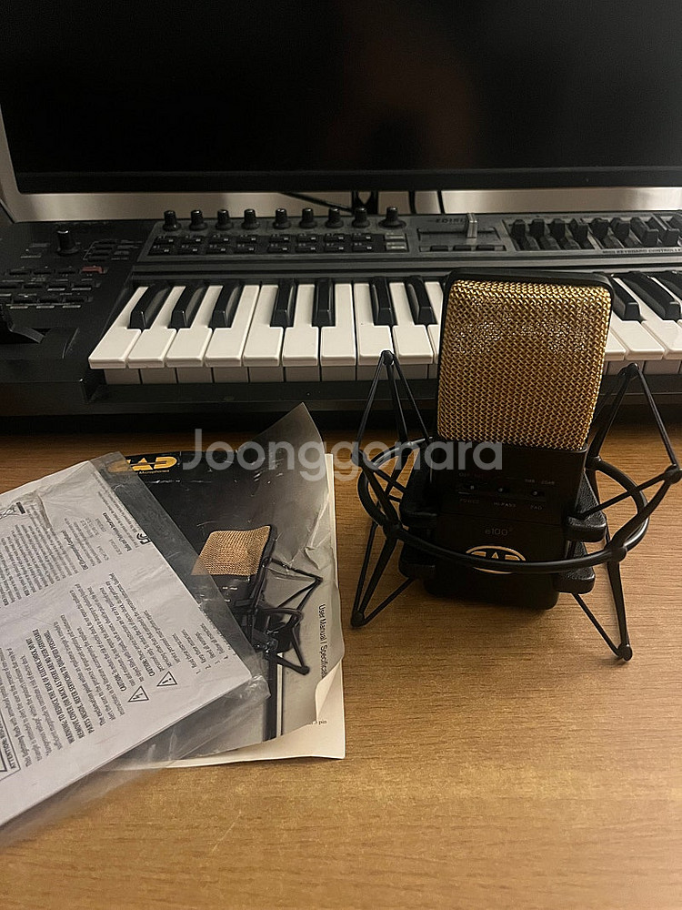 Cad e100 2 콘덴서 마이크 팝니다--3