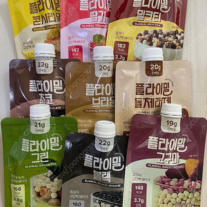 플라이밀 스타터팩 9가지맛
