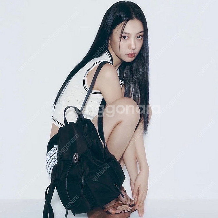 분크 헤이 더블 포켓 백팩 미듐 새상품 판매합니다--0