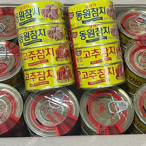 무료배송/ 동원참치살코기135g 24캔+ 동원고추참치 135g 24캔 (48캔)1박스