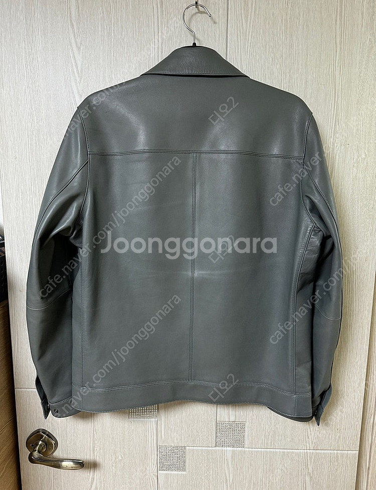 코오롱 브렌우드 양가죽 트러커자켓 XL 새상품--1