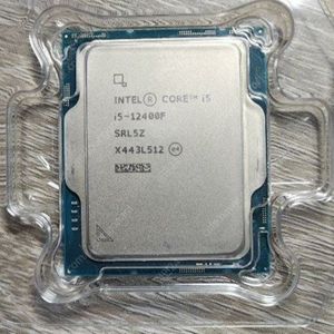 12세대 i5 12400f cpu 단품팝니다
