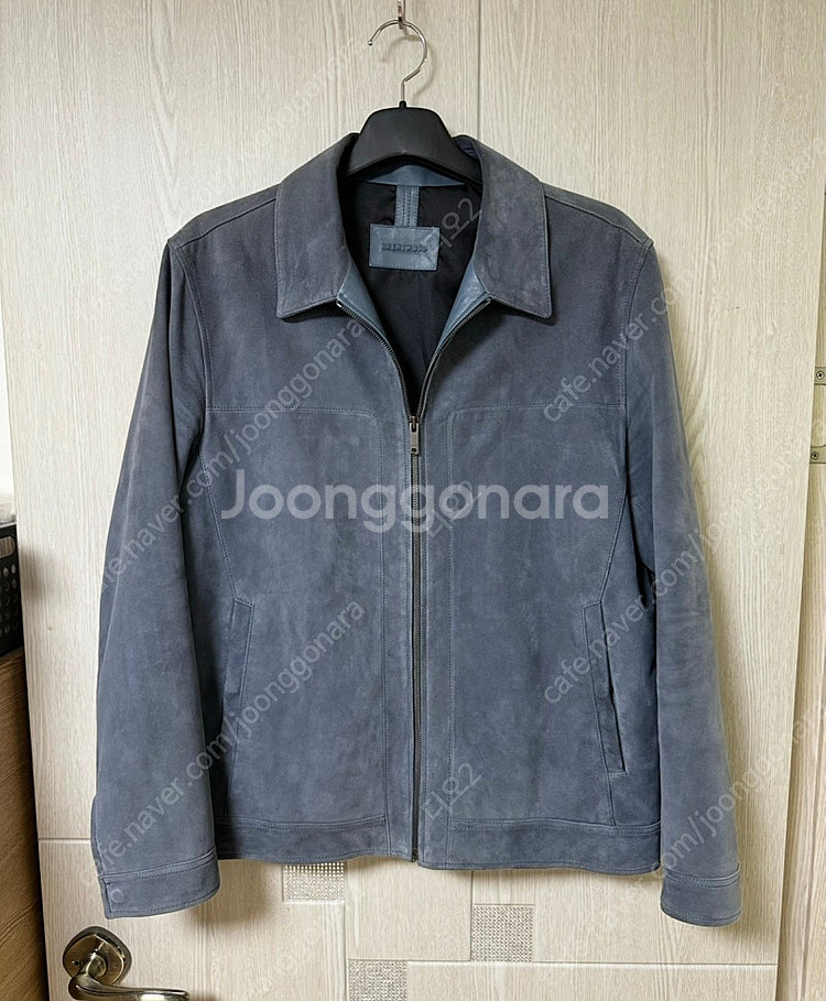 코오롱 브렌우드 염소가죽 트러커자켓 XL 신품급--0
