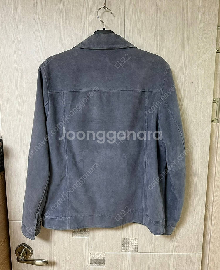 코오롱 브렌우드 염소가죽 트러커자켓 XL 신품급--1