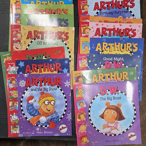 아서 스타터 애플리스외국어사 총15권 세트 배송비포함 안전결제 가능 초등 전집 어린이 중고책