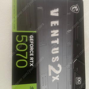 MSI RTX 5070 Ventus 2X OC 새상품