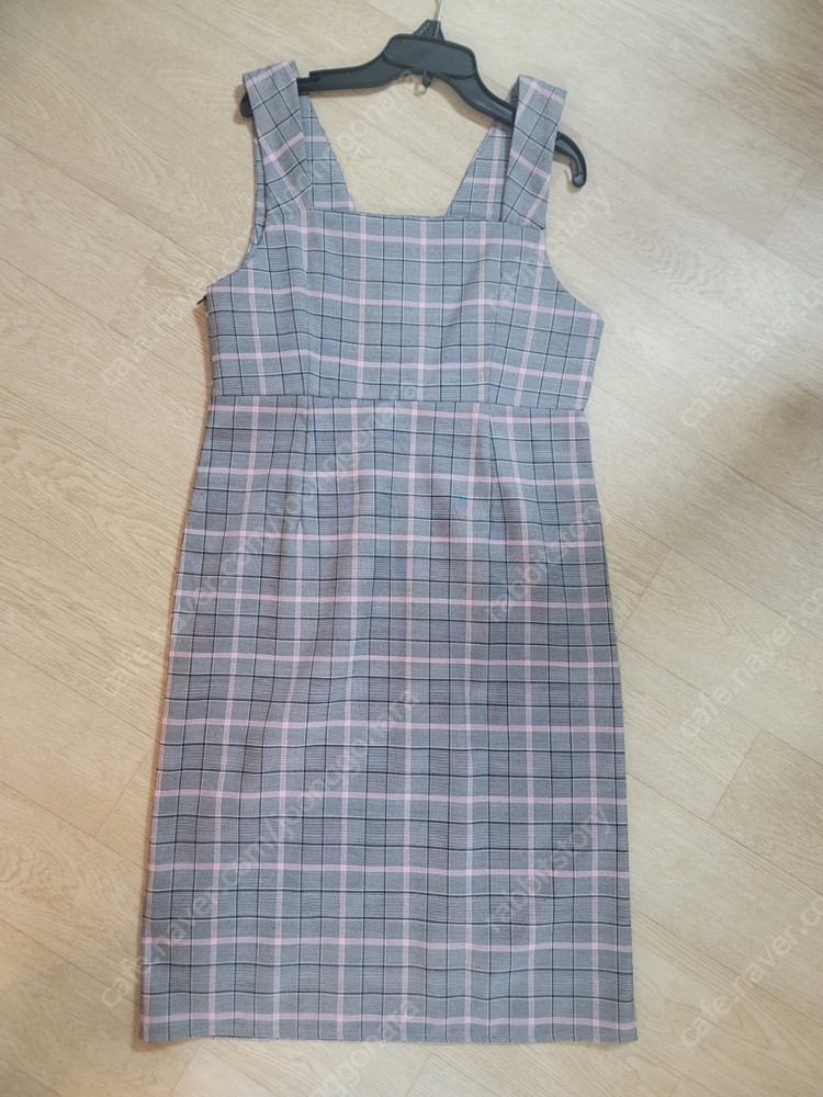 르샵 뷔스티에 원피스 뷔스티에 체크 원피스--1