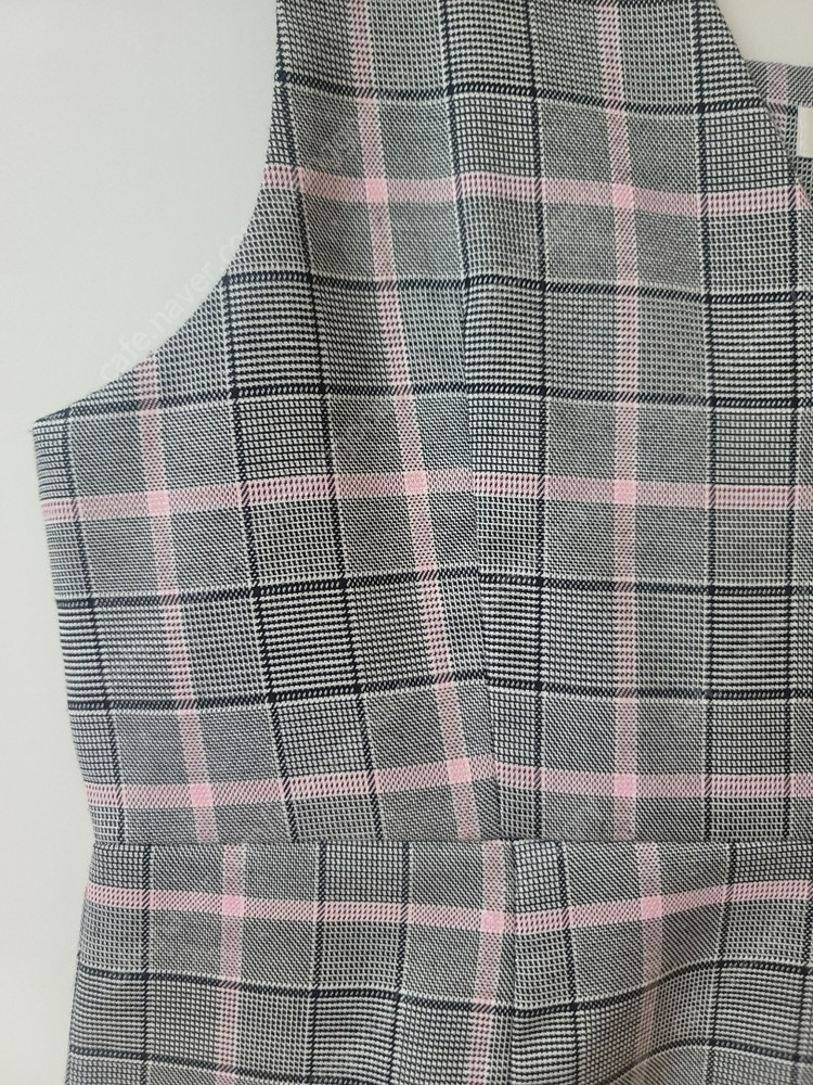 르샵 뷔스티에 원피스 뷔스티에 체크 원피스--3
