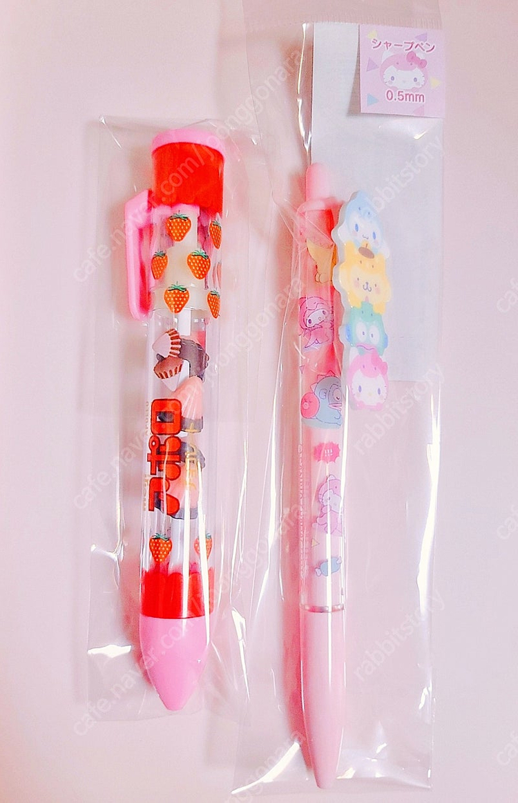 아폴로 볼펜 딸기 초콜렛 과자 볼펜 산리오 다이노 공룡 마이멜로디 샤프--1