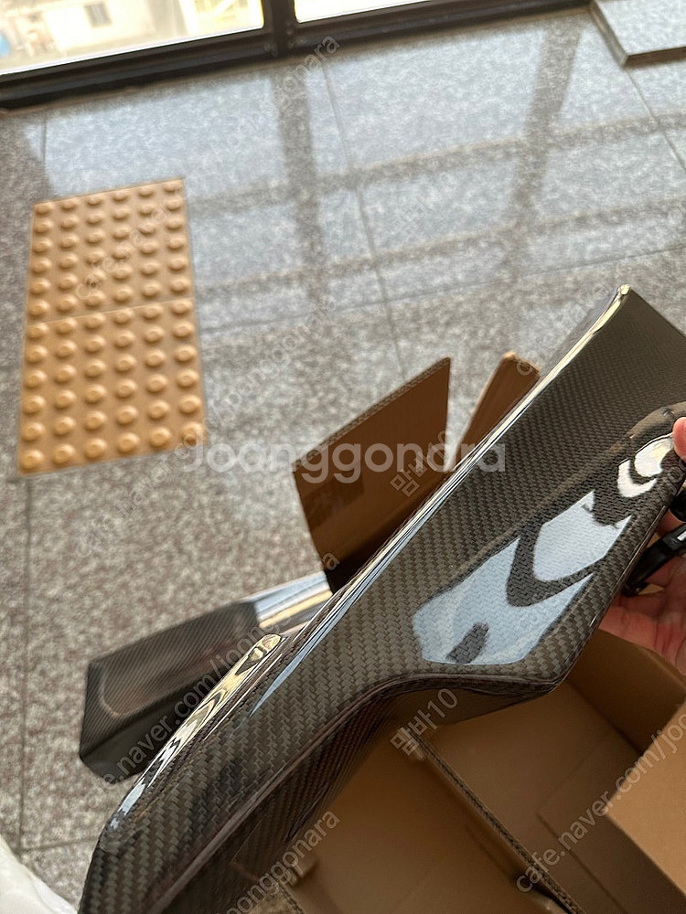 Bmw f30 m팩 카본 스플리터--2