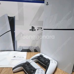 ps5 플스5 슬림디스크 팔아요 듀얼센스2개
