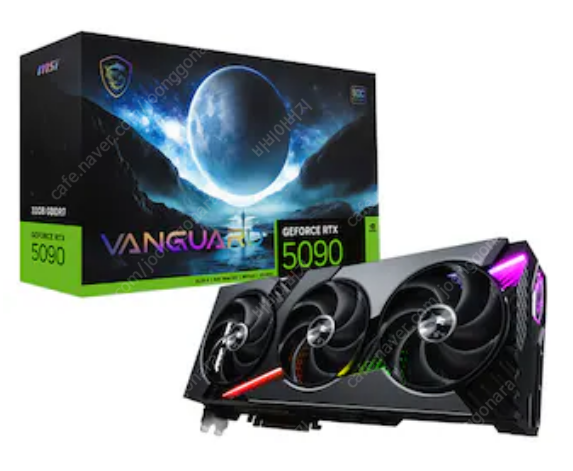 [미개봉] MSI RTX 5090 뱅가드 SOC 하이퍼프로져 팝니다!!