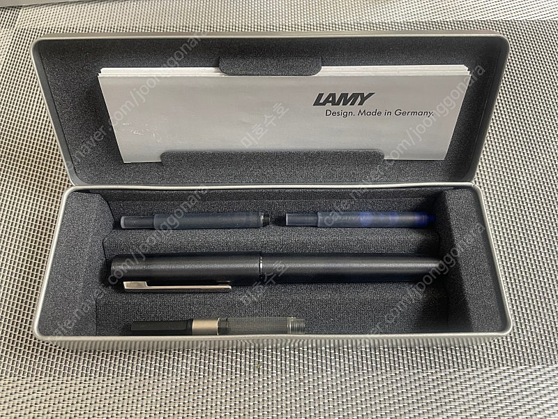 (새상품) 라미 아이온 만년필 블랙 EF--4