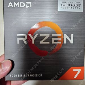 AMD RYZEN 7 5800X3D - 중고 40만 팝니다.