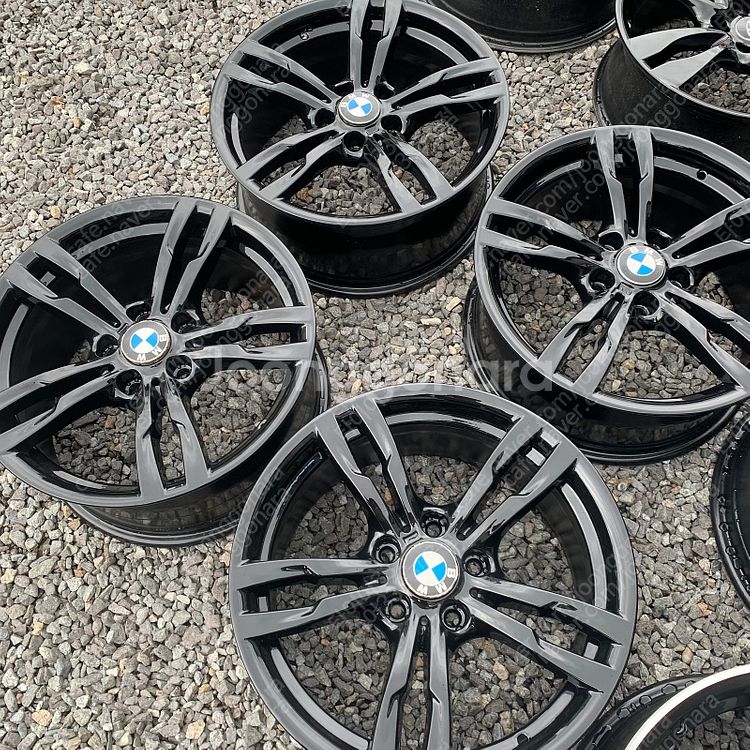 (판매)18인치 BMW 441M 유광블랙 순정휠타이어 ...--1
